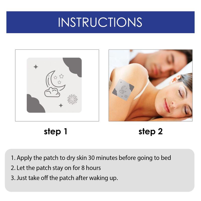 Sleep Patch, 28pcs box Sleep Easy Patch, Sleep Aid Patch, Stress Relief Patch, Relaxation Patch, Body Care Kit for Women & Men