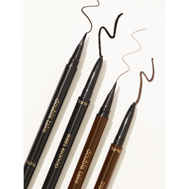 tarte double take eyeliner - longwear 2-in-1 liquid & gel pencil eyeliner