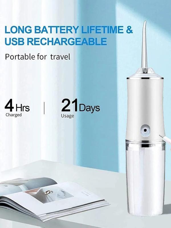 Oral Health Hero: Cordless Water Flosser with 3 Modes & 4 Nozzles Christmas present