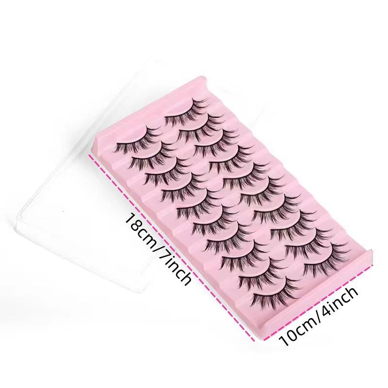 Cat Eye False Eyelashes, Extra Long And Thick False Eyelashes For Makeup And Eyelash Extension, Cosplay False Eyelashes, 3D Wispy False Eyelashes