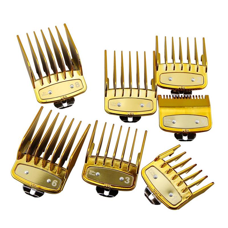 Professional Hair Clipper Limit Comb Set, 8 Counts set Hair Clipper Limit Comb for Different Hair Cutting Needs, Beauty & Personal Care Product, Christmas Gift