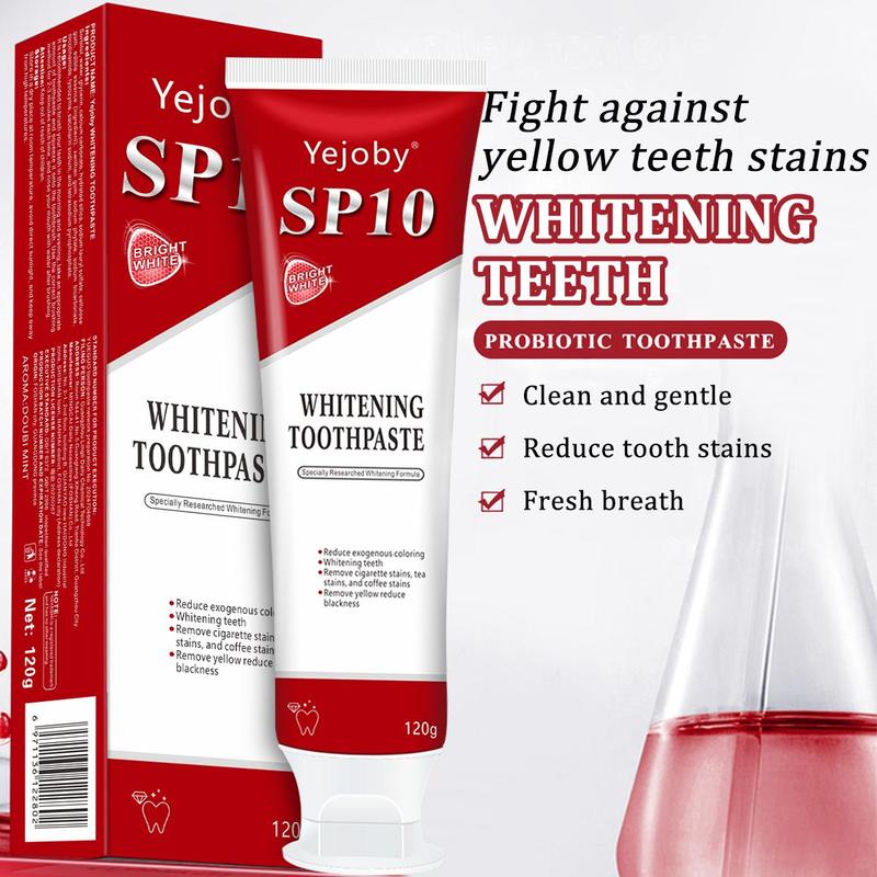 [Upgraded Version]Super Probiotic Sp-10 Toothpaste, Sp-10 Ultra Whitening Toothpaste, Sp 10 Toothpaste,Fresh Breath, Sp-10 Toothpaste 4.9 oz SP-8,SP-8 SP-6 SP-4 sp-8 sp-6 sp-4 sp8 sp6 sp4 SP-10