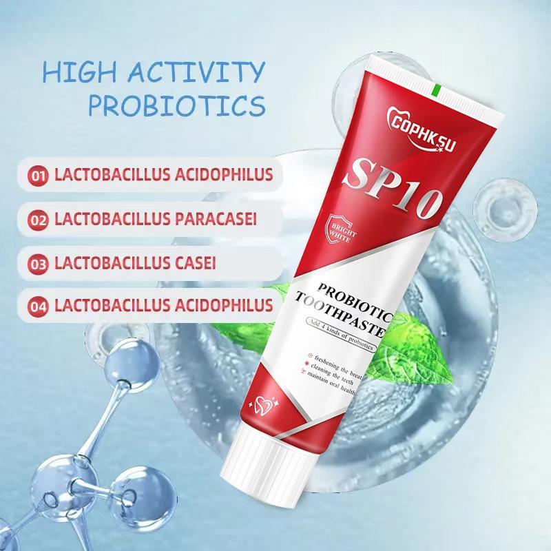 Probiotic Toothpaste, Oral Care Toothpaste, Brightening Toothpaste for Freshing Breath, Oral Care Product for Men & Women, Christmas Gift