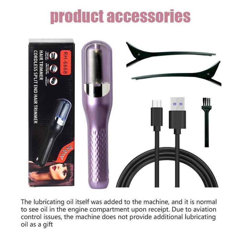 Hair Edge Control Trimmer, 1 Count Multifunctional Hair Clipper & Hair Clips & Brush & Charging Cable, Portable Diffuser Hair Trimmer for Men & Women, Christmas Gift, Stocking Fillers, New Year Gift, Winter Essentials