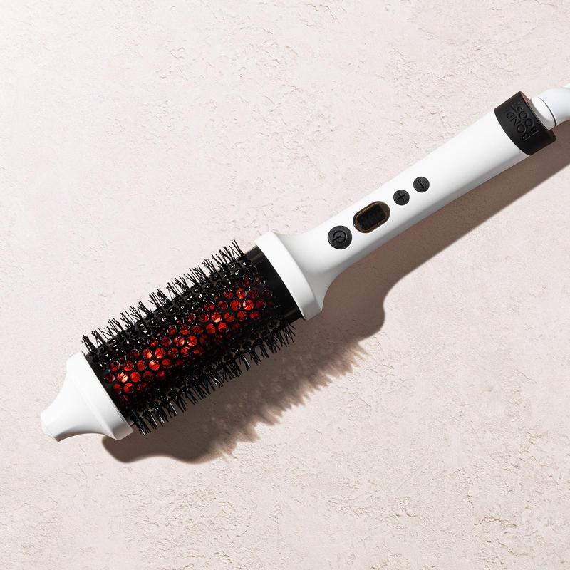 BondiBoost Infrared Thermal Bounce Brush - Negative Ions heat style without the damage