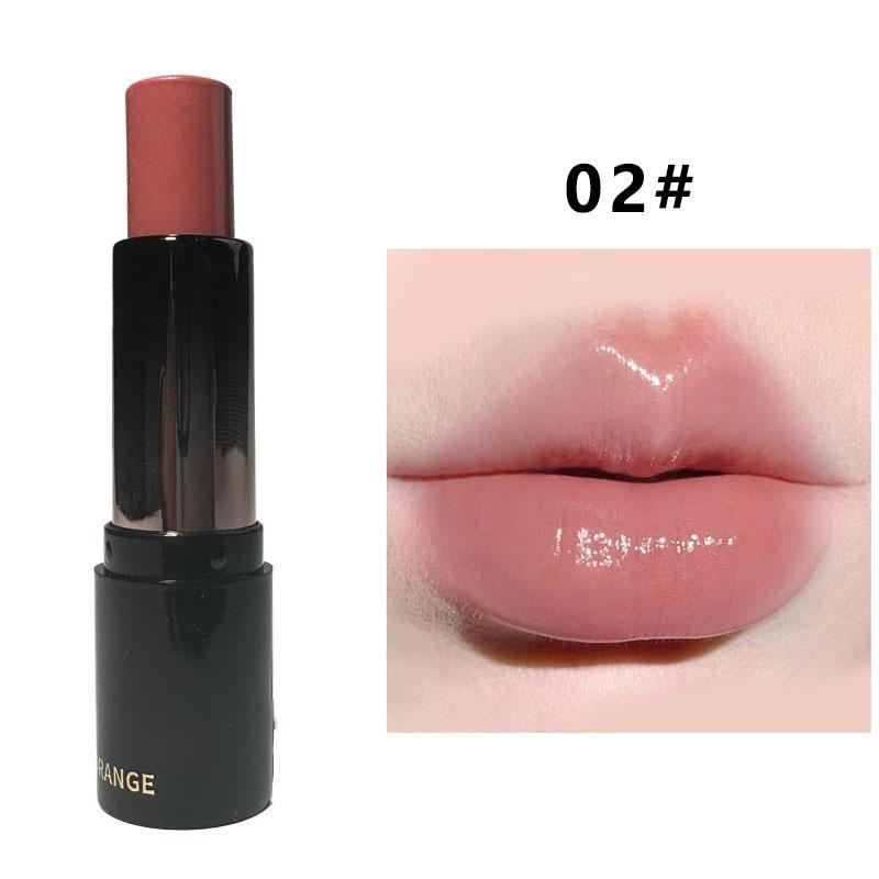 Long Lasting Lipstick, 1 Count Waterproof Mirror Lip Balm, Easy Coloring Lip Polish, Suitable for All Occasions Lip Makeup, Girls and Women Makeup Accessories