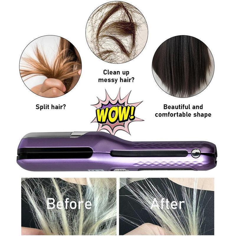 Hair Edge Control Trimmer, 1 Count Multifunctional Hair Clipper & Hair Clips & Brush & Charging Cable, Portable Diffuser Hair Trimmer for Men & Women, Christmas Gift, Stocking Fillers, New Year Gift, Winter Essentials