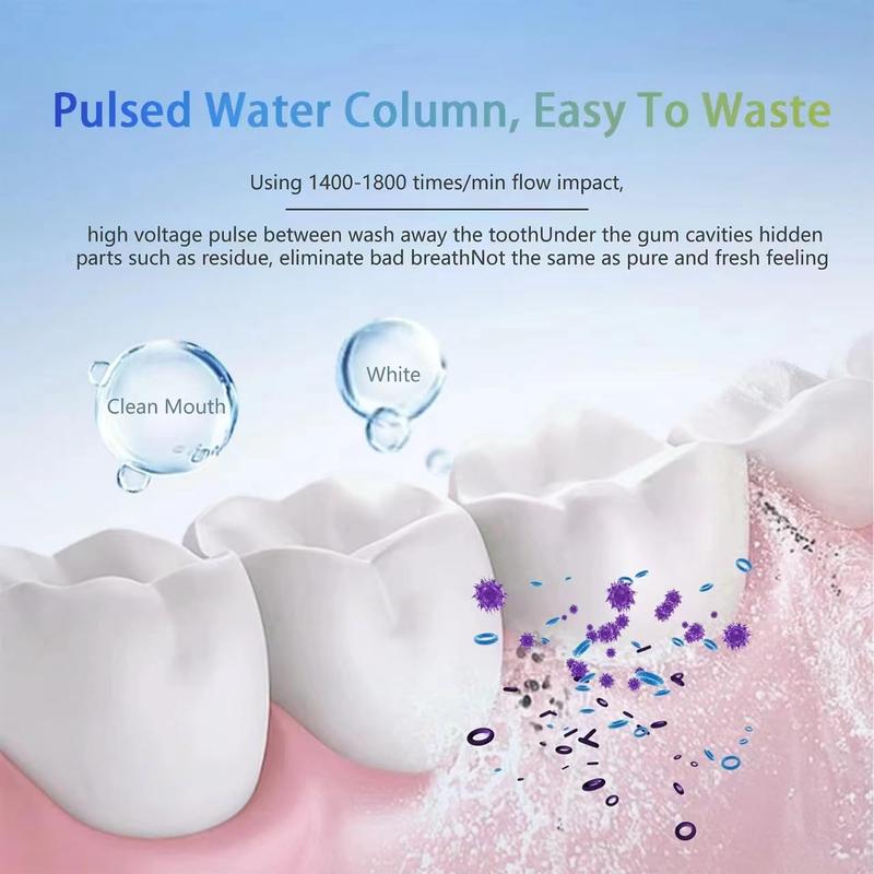 Oral Health Hero: Cordless Water Flosser with 3 Modes & 4 Nozzles Christmas present