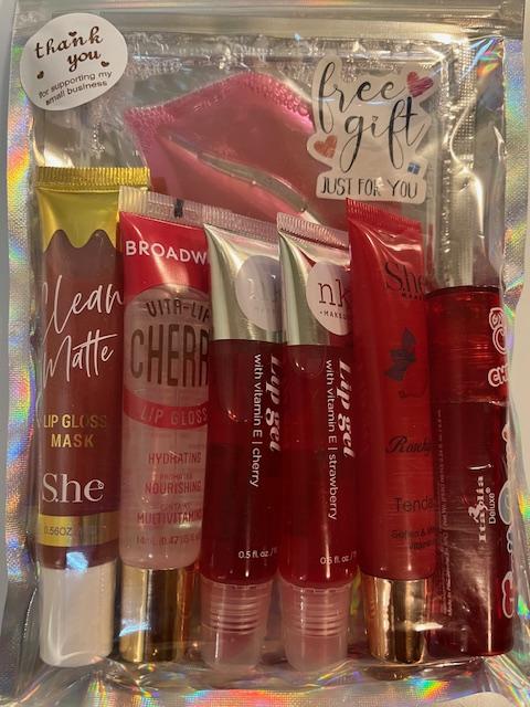 Lip Gloss Bundles- Varieties of High Shine Lip Glosses Hydrating Transparent lipbundles