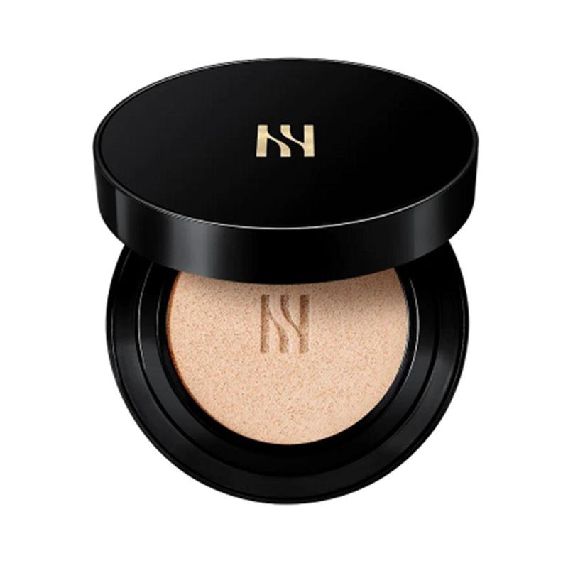 [ HERA ] Black Cushion Foundation 15g with Refill, #21C1 Rose Vanilla Concealer Flawless Lightweight Makeup Matte Contour Gel Cosmetic Powder Aluminum