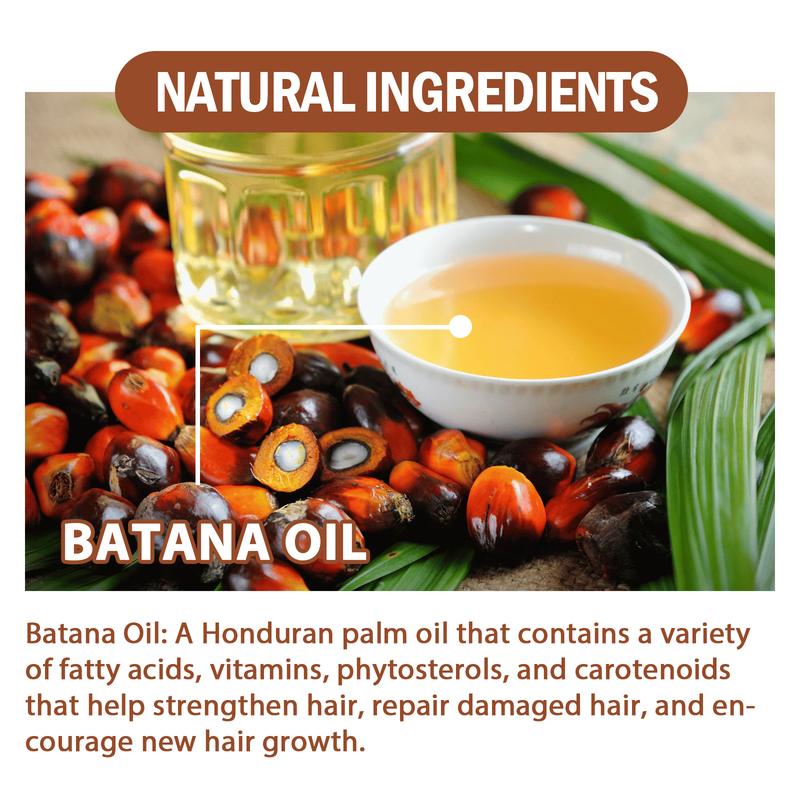 Natural Batana Oil, Dr. Sebi Batana Oil from Honduras - 4.05oz 120ml Unrefined Natural Oil for Visibly Thicker, Healthier Hair of All Types  Comfort haircare mask