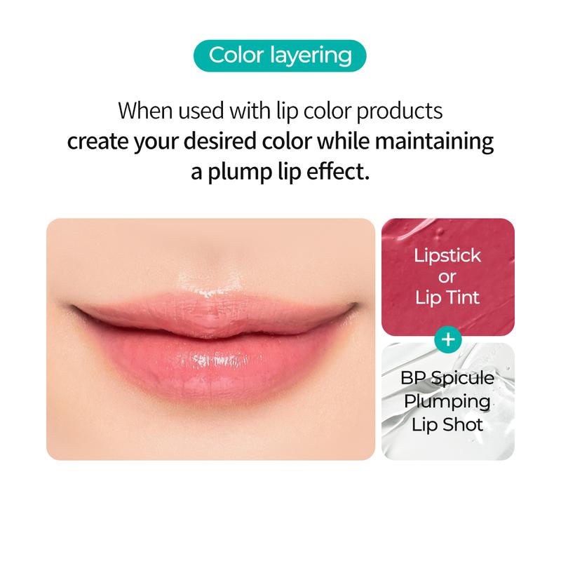 Dr. Melaxin - BP Spicule Plumping Lip Shot 4ml | LIQUID MICRONEEDLING PLUMPING LIP GLOSS FOR JUICY, VOLUMINOUS KOREAN GLASS LIPS