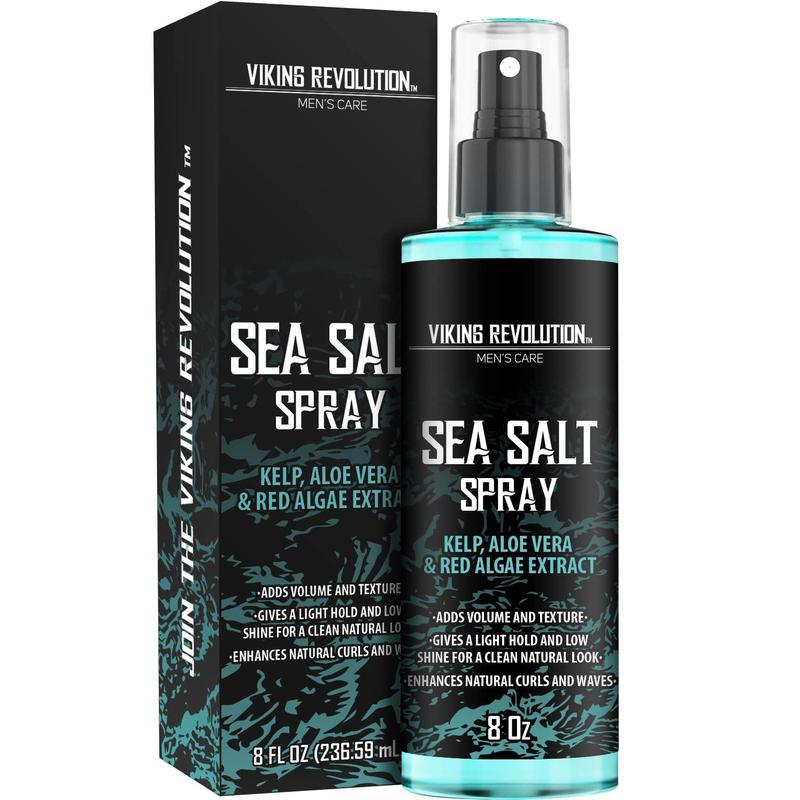 Viking Revolution - Sea Salt Spray for Hair Men - Surf Men Hair Spray to Add Volume & Texture - 8 oz