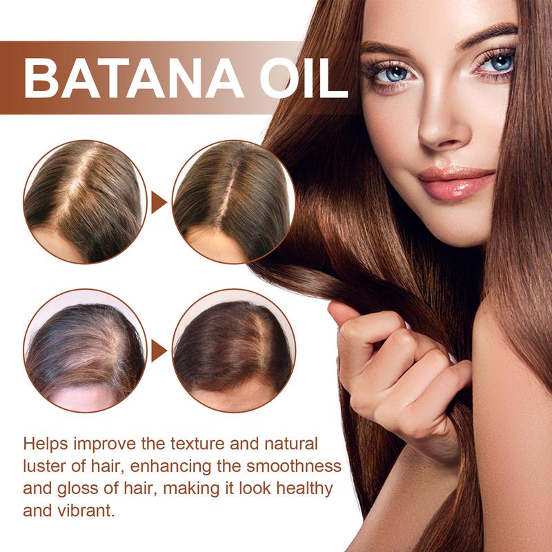 Natural Batana Oil, Dr. Sebi Batana Oil from Honduras - 4.05oz 120ml Unrefined Natural Oil for Visibly Thicker, Healthier Hair of All Types  Comfort haircare mask