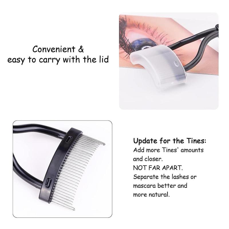 Eyelash Comb, 1 Count Portable Eyelash Separator Tool, Arc Designed Eyelash Brush Separator, Daily Makeup Tools For Women