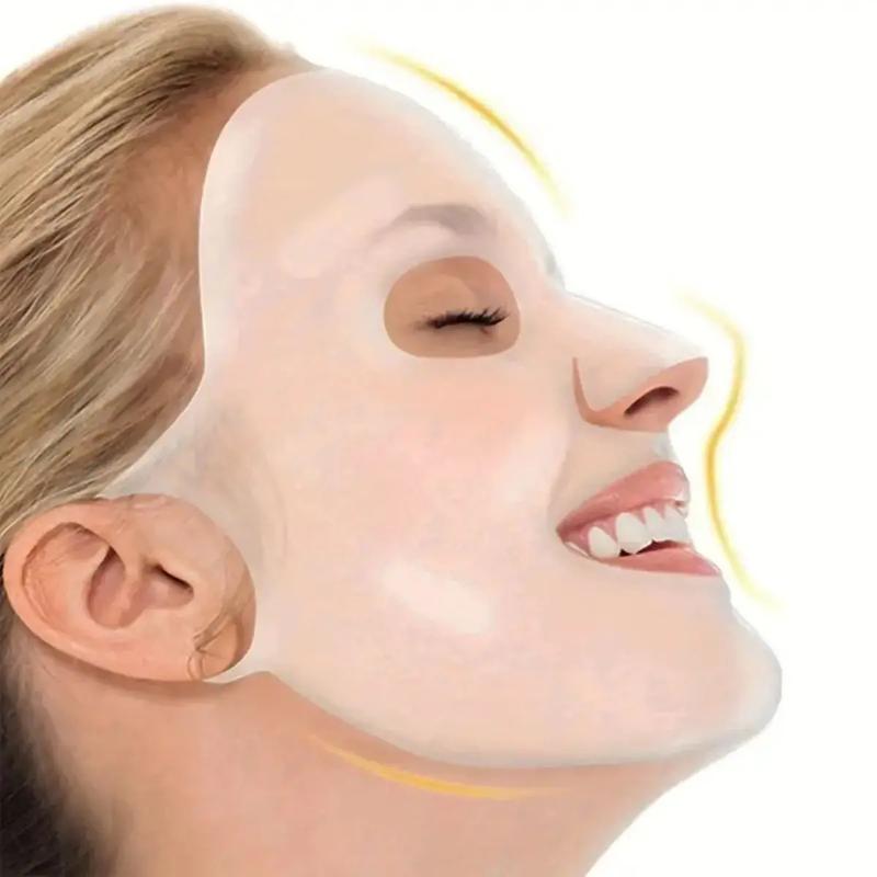 1pcs Silicone Face Mask Holder - Reusable, Evaporation-Proof, Moisturizing Facial Mask Cover, Beauty Face Tool - Includes Travel