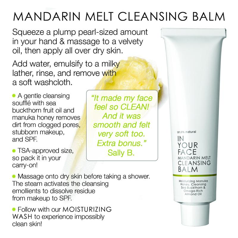 IN YOUR FACE SKINCARE - DOUBLE CLEANSE DUO