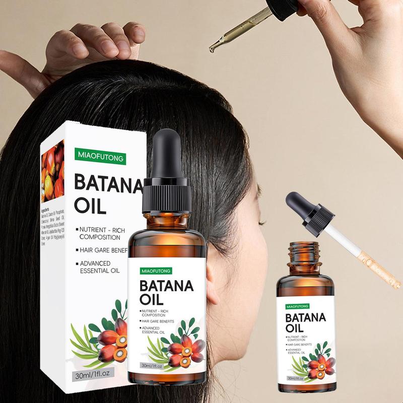 Batana Oil Hair Care Essential Oil, 2 Boxes Deep Moisturizing Hair Scalp Conditioner, Nourishing Hair Care Product for Women & Men All Hair Types