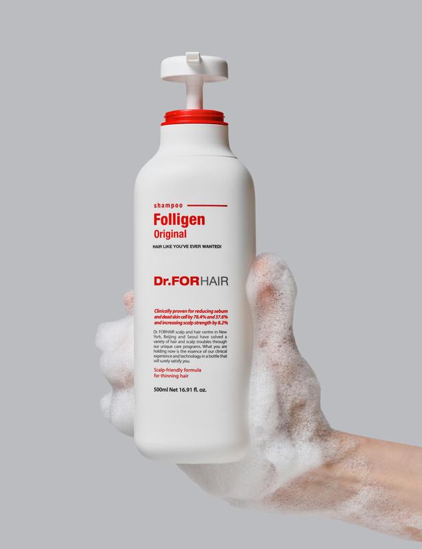 [Holiday Edition] Dr.FORHAIR Set of Folligen Original Shampoo + Folligen Treatment + Sea Salt Scaler + Folligen Tonic