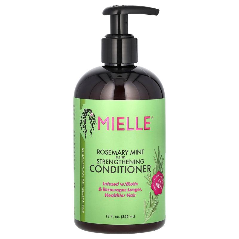 Mielle Strengthening Conditioner, Rosemary Mint Blend, 12 fl oz (355 ml)