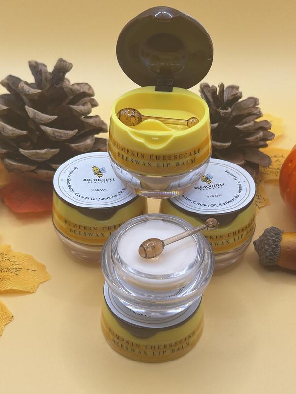 Beeswax Pumpkin Cheesecake Lip Balm