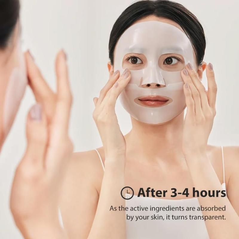 UTOGRU 12PCS Collagen Mask Deep Collagen Mask White Transparent Split Mask