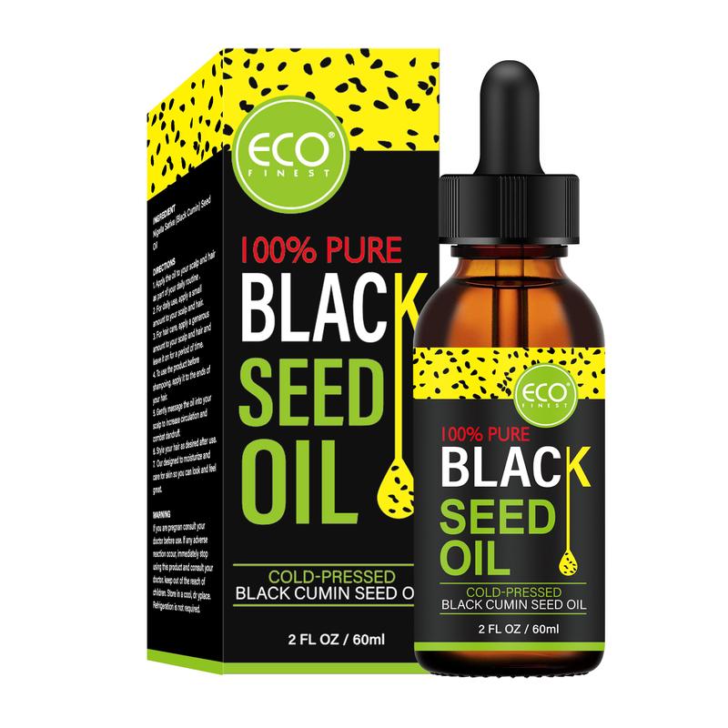 Seed Oil - 3 Times Thymoquinone, Cold-Pressed, 100% Pure Turkish Black Cumin Seed Oil, Liquid Pure Blackseed Oil, Glass Bottle, 2FL OZ 60ml