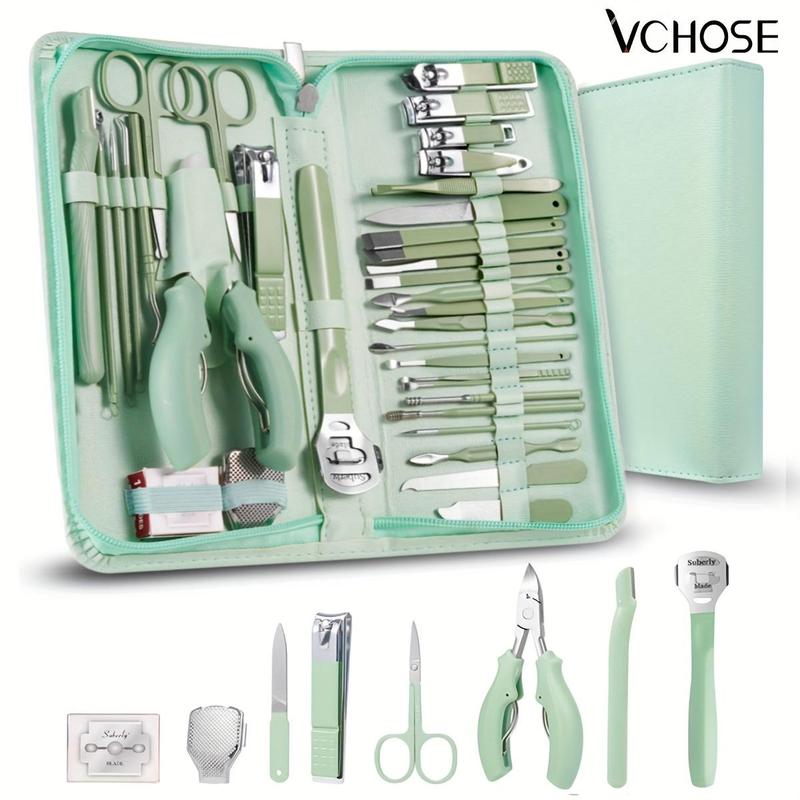 Nail Care Set, Summer Nail Repair Set Manicure Set with Storage Case, Professional Toe Care Set Pedicure Tools for Women & Men, Compact Nail Art & Care Tool, Summer Gift, Toe Care Set, Nails, Christmas Gift