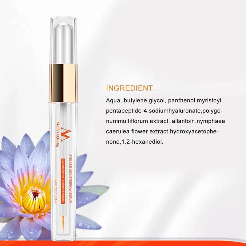 Eyelash and Eyebrow Serum, Moisturizing Lash Growth Essence, Eyelash Care Product for Women & Girls