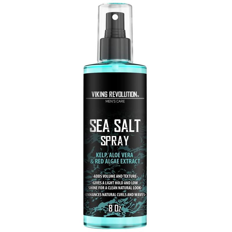 Viking Revolution - Sea Salt Spray for Hair Men - Surf Men Hair Spray to Add Volume & Texture - 8 oz