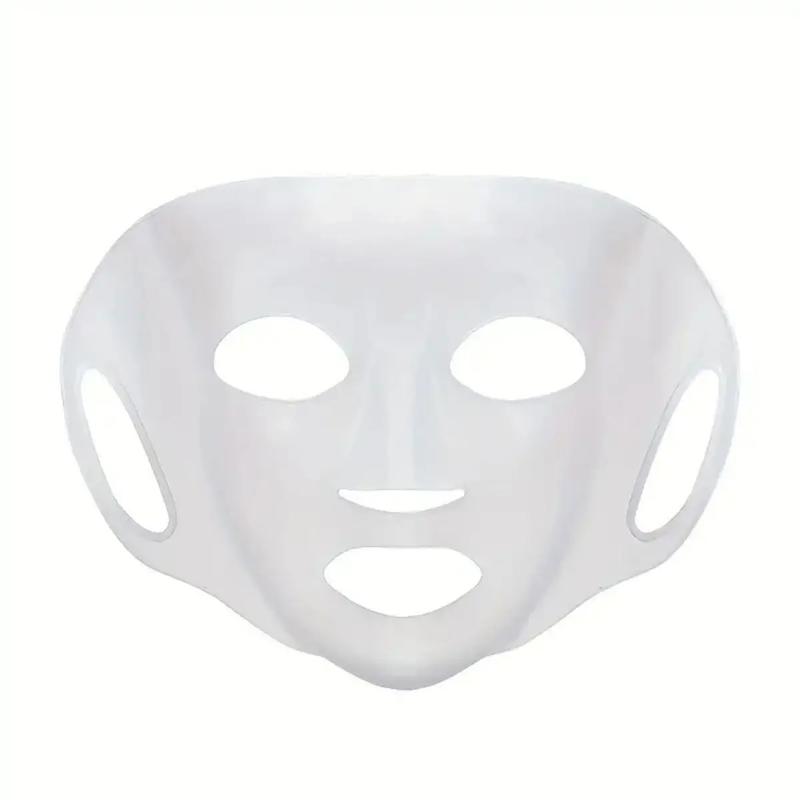 1pcs Silicone Face Mask Holder - Reusable, Evaporation-Proof, Moisturizing Facial Mask Cover, Beauty Face Tool - Includes Travel