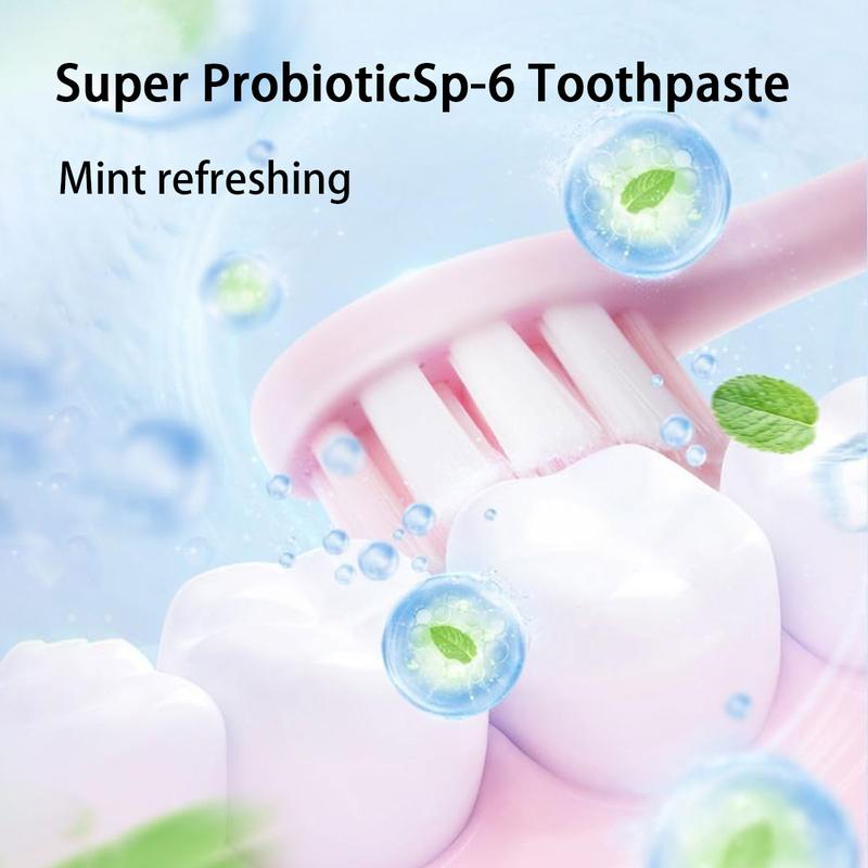 SP 6 Toothpaste Remove smoke stains, Oral Health anagement,Fresh Breath,with Sodium Saccharin and Lactobacillus,Hydroxyapatite,Whitening Toothpaste Daily Radiant toothpaste whitening  toothpaste