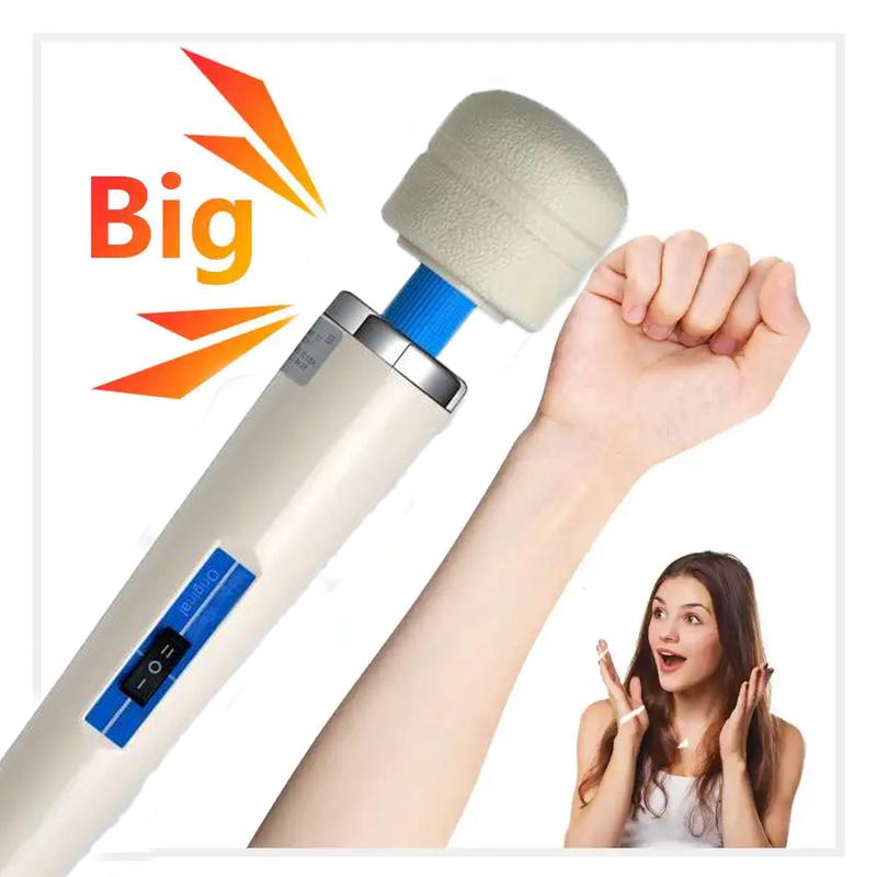 Authentic Magic Wand Massager Original HV-260 – Plug-in 2-Speed with Flexible Neck & Ultra-Powerful Motor for Deep, Rumbling, Muscle Relaxing Vibrations. 6-Foot Cord