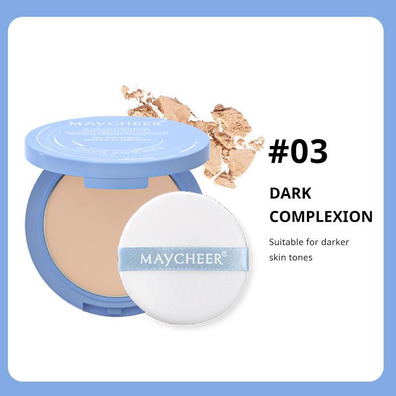 Long-lasting Concealer Powder, Waterproof Brightening Setting Powder, Highlighter Powder, Makeup Accessories for Women & Girls