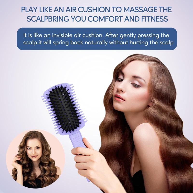 Curly Hair Brush Defining, Volume Curl Brush, Curl Defining Brush, Shaping and Styling Women's Curls Haircare Heatless