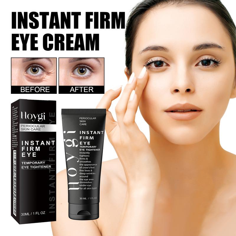 Hoygi Eye Firming Cream reduces fine lines, eye bags, dark circles, tightens the skin around the eyes, hydrates and moisturizes the eye cream