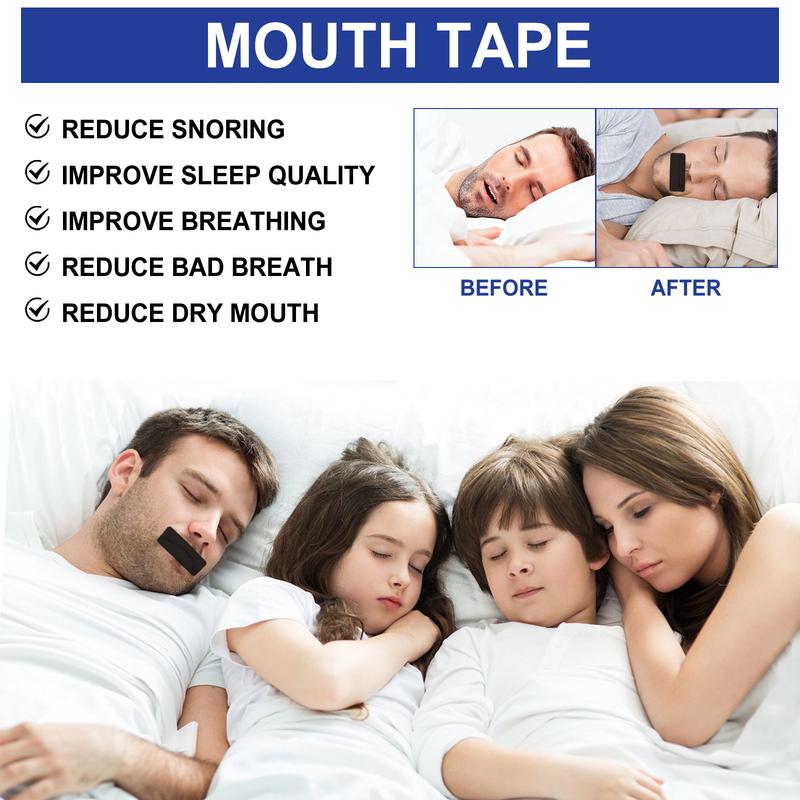 3 bags of sleep mouth tape, 30pcs  set of anti-snoring mouth stickers, daily use of comfortable sleep stickers, anti-snoring mouth breathing tape, best male female gift