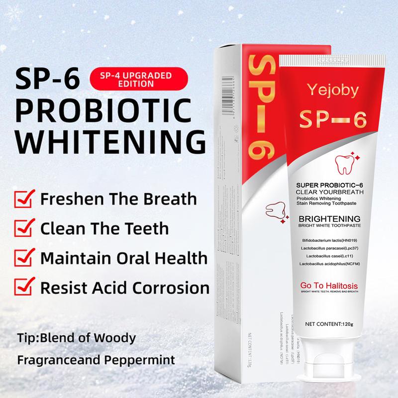 [Only $10.99!!!]   Super Probiotic Sp-6 Toothpaste, Sp-6 Ultra Whitening Toothpaste, Sp 6 Toothpaste,Fresh Breath, Sp-6 Toothpaste 4.9 oz SP-10,SP-10 SP-8 SP-4 sp-10 sp-8 sp-4 sp8 sp6 sp4 SP-10