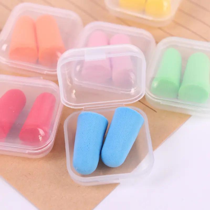 1 Pair Noise Reduction Ear Plug, Soft Foam Earplug, Soundproof Earplug for Sleeping, Travel, Outdoor