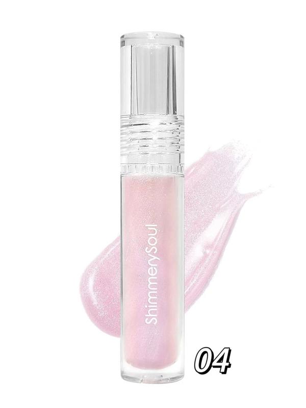 ShimmerySoul Lip Gloss, glittering Lip Gel, Plumping Lip Balm, glittery Shiny gloss, Moisture all day, Hydrate Nourishing lip plumper, 3g 0.11oz Hydrating glam lite lipgloss amazing lipgloss Lipstick Makeup Gel