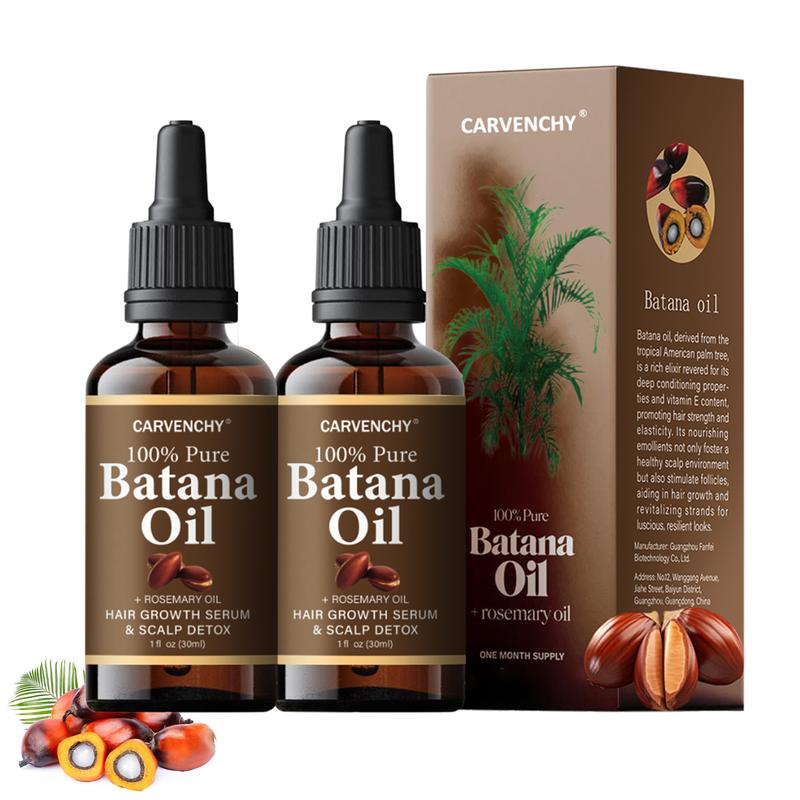 CARVENCHY Batana Hair Care Oil, Nourish Scalp for Strong & Healthy Hair, Organic Batana Oil with Rosemary