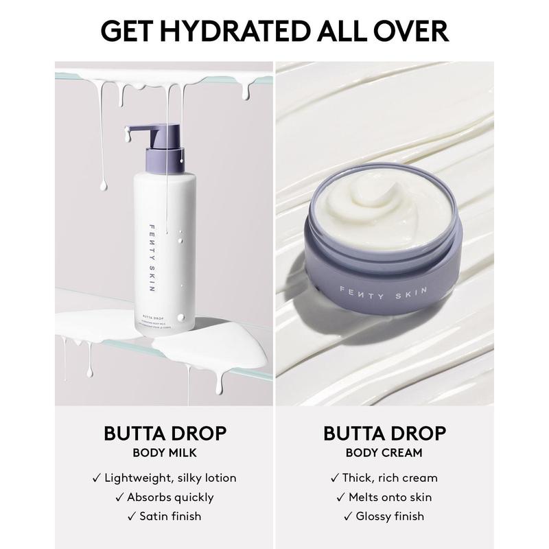 Butta Drop Hydrating Body Milk Lightweight Moisture Lotion Silky Body Care