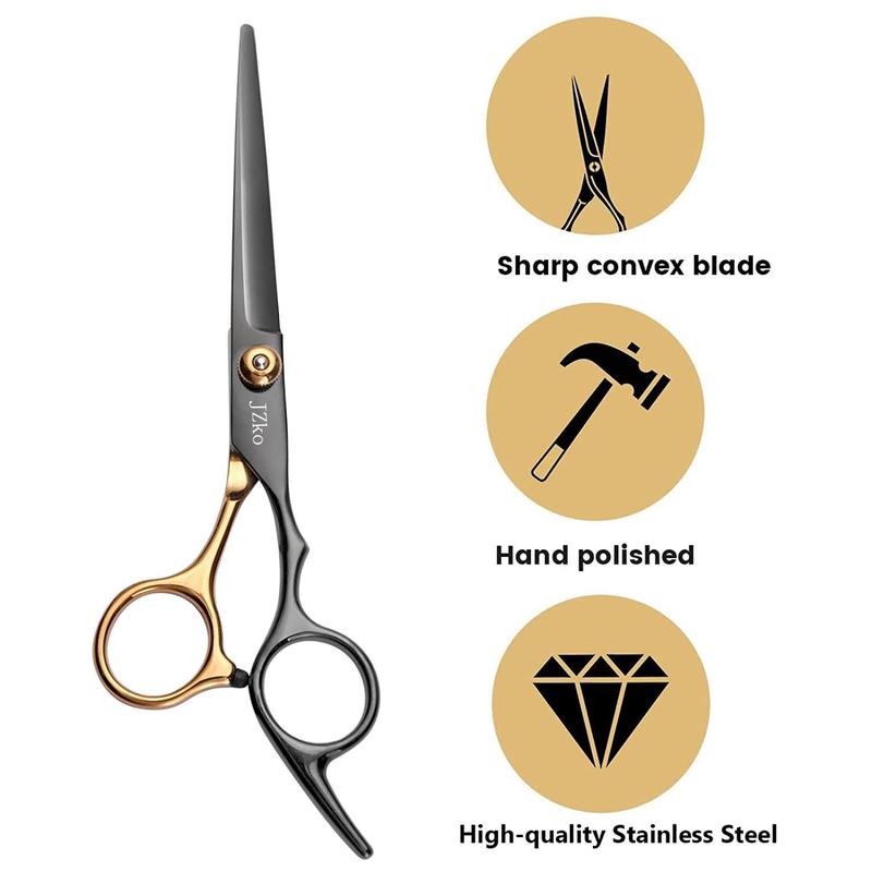 Professional Barber Shears Set, 1 Set Hair Cutting Shears Kit, Heatless Styling Tool For Men Women Pet, Trending Product