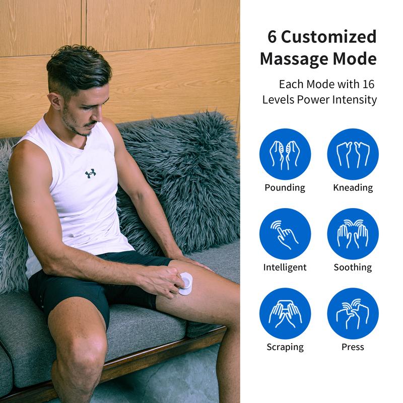 MASGRE EMS TENS Unit Muscle Stimulator for Back Pain Relief, Shoulder Pain Relief, Neck Pain, Sciatica Pain Relief, Nerve Pain Relief Smart Portable Pulse Massager EMS Low-Frequency Pulse with Rechargeable Multi Neck and Shoulder Massage for Improvement