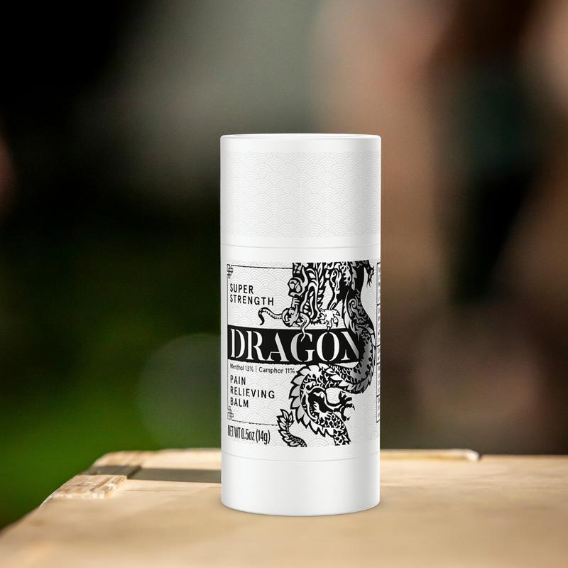 Dragon Balm Super Strength Mini Roll-Up – 0.5 Ounce - Moisturizing, Plant-Based Formula Comfort Body Care Soothing Hydrating Moisturizer Skin Care