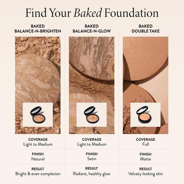 Baked Balance-n-Brighten Color Correcting Foundation - Award-Winning - Makeup for Mature & Sensitive Skin - Powder