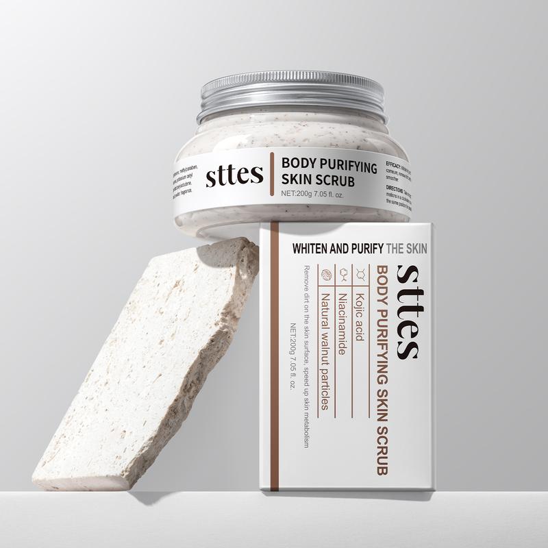 sttes Purifying Body Scrub - Gentle exfoliation for radiant, silky-smooth skin 200g