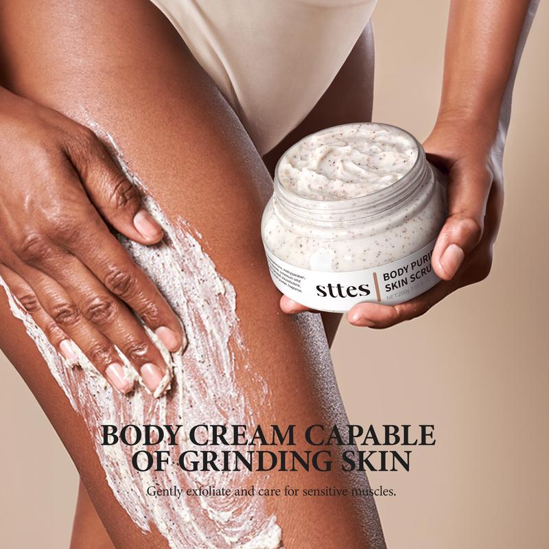 sttes Purifying Body Scrub - Gentle exfoliation for radiant, silky-smooth skin 200g