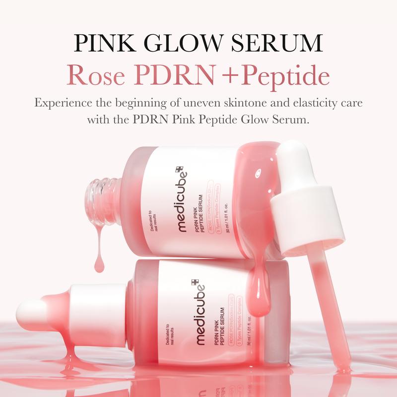 [Medicube Official Shop] Home Aesthetic Spot & Pore Duo l Experience Glass Glow Effect with Zero Exosome Spicule Serum + PDRN Pink Peptide Serum