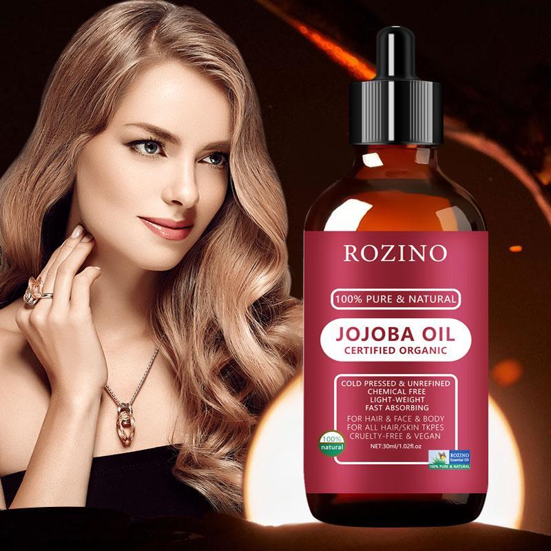 Jojoba Seed Oil Hair Treatment Essential Oil, Comfort Scalp Care Massage Haircare Oil, Hair Care & Styling Product for Men & Women